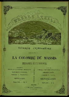 Մասեաց աղաւնի, 1858, Չորրորդ տարի, թիւ Դ (Ապրիլ)