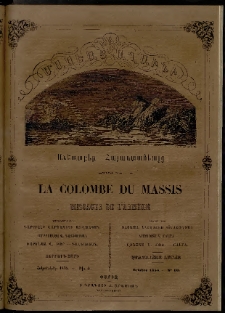 Մասեաց աղաւնի, 1858, Չորրորդ տարի, թիւ Ժ (Հոկտեմբեր)