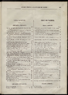 Մասեաց աղաւնի, 1858, Չորրորդ տարի, Ցանկ նիւթոց
