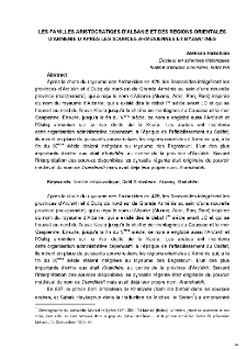 Les Familles Aristocratiqes D’albanie Et Des Regions Orientales D’armenie D’après Les Sources Arméniennes Et Byzantines