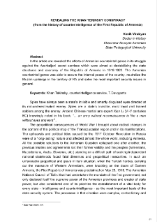 Revealing The Khan Tekinsky Conspiracy