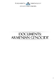 Armenia And Its Sorrows, London, 1896
