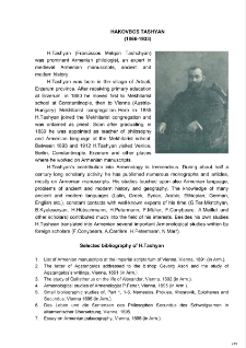 Hakovbos Tashyan (1866-1933)
