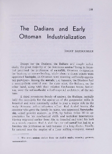 The Dadians and early Ottoman Industrialization