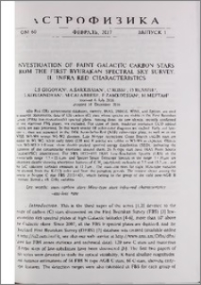 Investigation of faint galactic carbon stars from the First Byurakan spectral sky Survey. III. Infra-Red characteristics