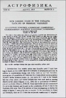 New carbon stars in the Catalina catalog of periodic variables