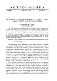 Dynamical behaviour of coupled magnetized dark energy in Lyra's geometry