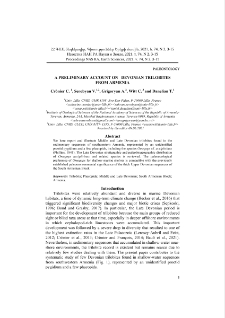 A preliminary account on devonian trilobites from Armenia