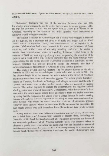 Katsumori Ichikawa, Jipusi no Kita Michi, Tokyo, Hakusui-sha, 2003, 231 pp.