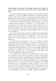 Avedis Hadjian, Secret Nation: The Hidden Armenians of Turkey, I.B. Tauris, London-New York-Oxford-New Delhi-Sydney, 2018, 570 pages