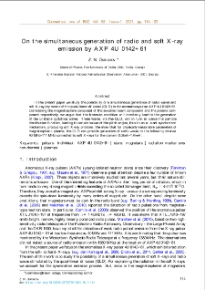On the simultaneous generation of radio and soft X-ray emission by AXP 4U 0142+61