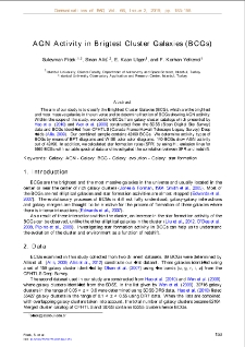 AGN Activity in Brigtest Cluster Galaxies (BCGs)
