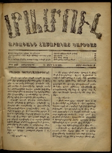 ՄԱՄՈՒԼ։ Արձագանգ Հասարակական Կարծեաց, 1872, Դ տարի, Դ շրջան, թիւ 197 (Փետրուար 9)
