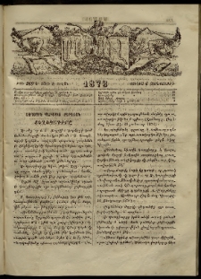 ՄԱՄՈՒԼ։ Արձագանգ Հասարակական Կարծեաց, 1873, Ե տարի, Զ շրջան, թիւ 289 (Յունիս 6)