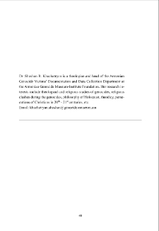 Halide Edip and the Turkification of Armenian Children: Enigmas, Problems and Questions