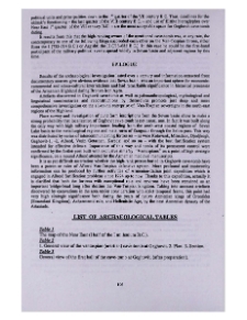 List of archaeological tables