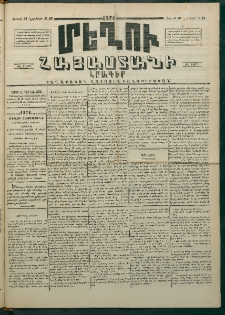 Մեղու Հայաստանի, 1874 ամի, ԺԷ տարի, համար 48 (Նոյեմբեր 30)