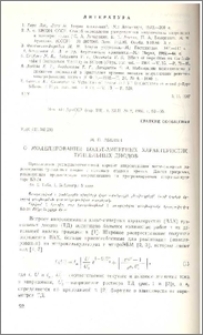 О моделировании вольт-амперных характеристик туннельных диодов