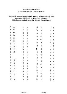 Տառադարձութիւն