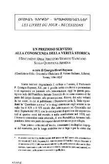 Un Prezioso Servizio alla Conoscenza della Verità Storica