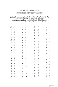 Տառադարձութիւն