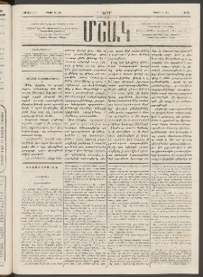 Մշակ, 1877, Վեցերորդ տարի, Թիւ 34 (Մայիսի 16 (28)