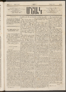 Մշակ, 1877, Վեցերորդ տարի, Թիւ 42 (Յունիսի 13 (25)