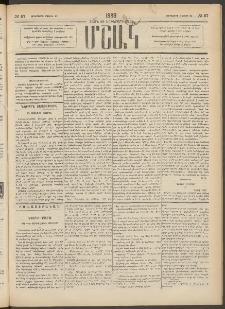 Մշակ, 1889 Տասն եւ եօթերորդ տարի, Թիւ 57 (Երեքշաբթի, Մայիսի 23)
