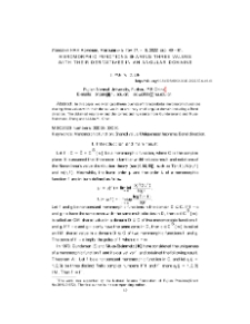 Meromorphic functions sharing three values with their derivatives in an angular domains