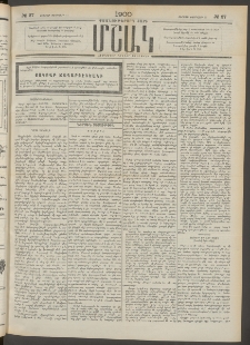 Մշակ, 1900, Քսանութերորդ տարի, Թիւ 27 (Ուրբաթ, Փետրվարի 11)