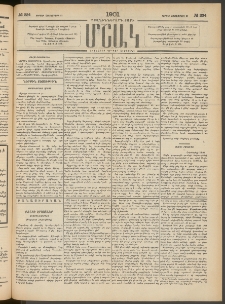 Մշակ, 1901, Քսանիններորդ տարի, Թիւ 234 (Կիրակի, Հոկտեմբերի 21)