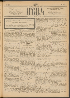 Մշակ, 1905, Երեսուներեքերրորդ տարի, Թիւ 219 (Շաբաթ, Նոյեմբերի 5)