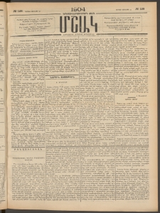 Մշակ, 1904, Երեսուներկուերորդ տարի, Թիւ 128 (Կիրակի, Յունիսի 20)