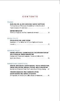 Contents; Բովանդակություն; Содержание