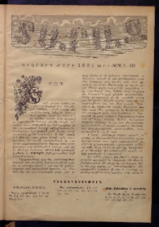 Տարազ, 1891, Երկրորդ տարի, Թիւ 1- 50 Բովանդակութիւն