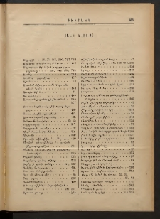 ԲԻՒՐԱԿՆ, 1883/84, Բ տարի, Ցանկ նիւթոց