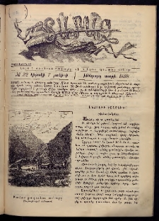Տարազ, 1898, Իններորդ տարի, Թիւ 22 (Կիրակի, 7 Յունիսի)