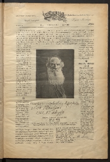 Տարազ, 1909, XX տարի, Թիւ 1 (Յունւար)