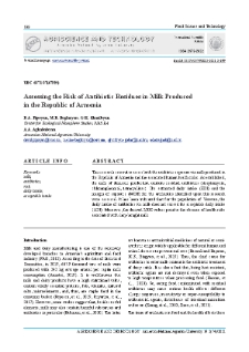 Assessing the Risk of Antibiotic Residues in Milk Produced in the Republic of Armenia