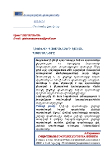 Լիզինգի պայմանագրի էական պայմանները