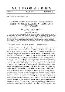 Environmental Dependence Of Different Colors Of Active Galactic Nucleus (Agn) Host Galaxies
