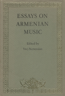 Essays on Armenian Music
