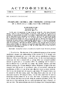 Swampland Criteria And Neutrino Generation In A Non-Cold Dark Matter Universe