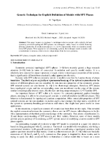Generic Technique for Explicit Definition of Models with SPT Phases