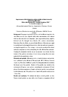 Improvement of the biological particles stability in blood stream by chemical modifications