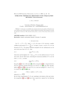 Operator preserving Bernstein-type inequalities between polynomials