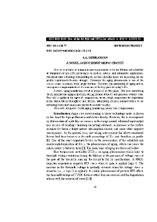 A Novel Aging Monitoring Circuit