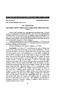 Ibis Model Output Impedance Correction Approach Using CCCS