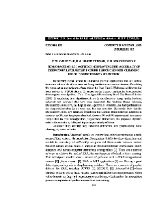 Human Action Recognition: Improving the Accuracy of Deep Conv-Lstm Architecture Through Noise Cleaning Prior to Key Frames Selection