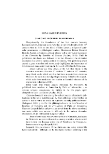 Giacomo Leopardi in Armenian